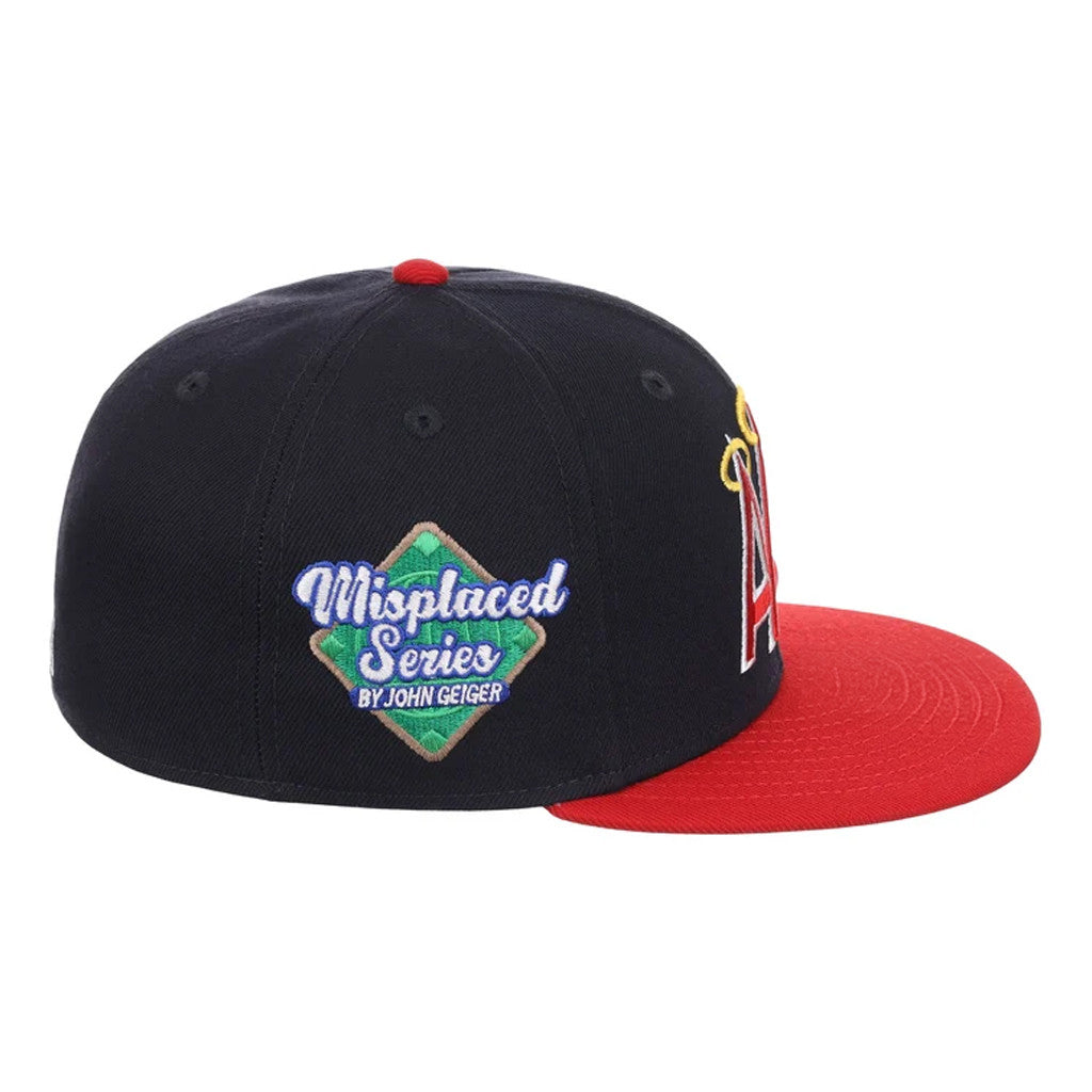 Lids Hat Drop John Geiger Misplaced Series Merch California Angels Snapback Hat Gift For Fans - Merchluma