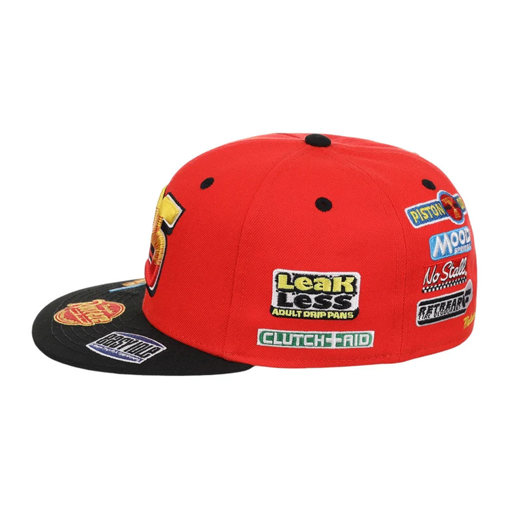 Lids Hat Drop The Cars 20th Anniversary Collection Merch McQueen Snapback Hat 95 Cap Best Gifts - Merchluma