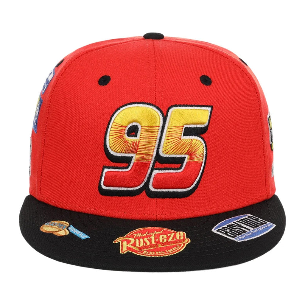 Lids Hat Drop The Cars 20th Anniversary Collection Merch McQueen Snapback Hat 95 Cap Best Gifts - Merchluma