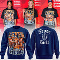Indiana Fever Girls All Stars 2026 Sweatshirt Blue Indiana Fever Merch Gift Ideas For Fans - Merchluma