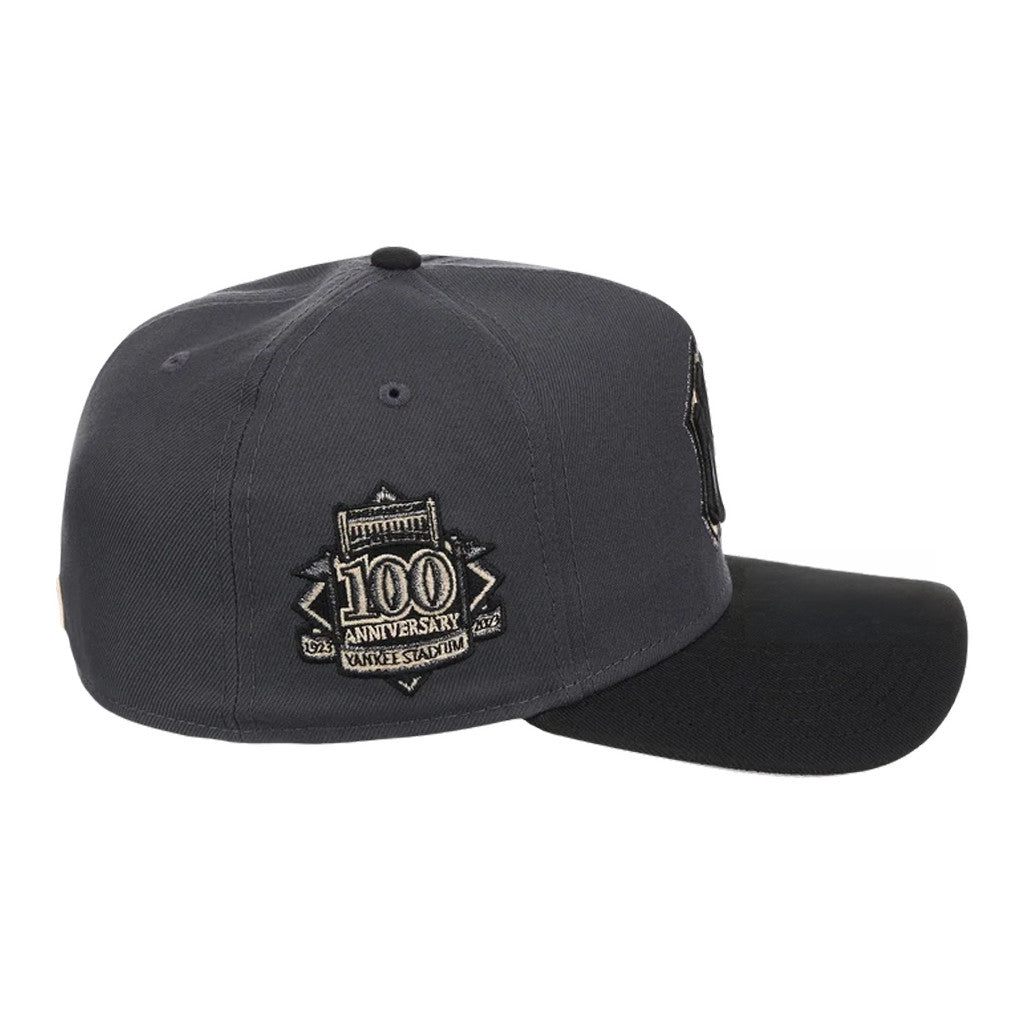 Lids Hat Drop Merch New York Yankees Graphite Balance Hat Embroidered Baseball Fan Hat Gifts - Merchluma