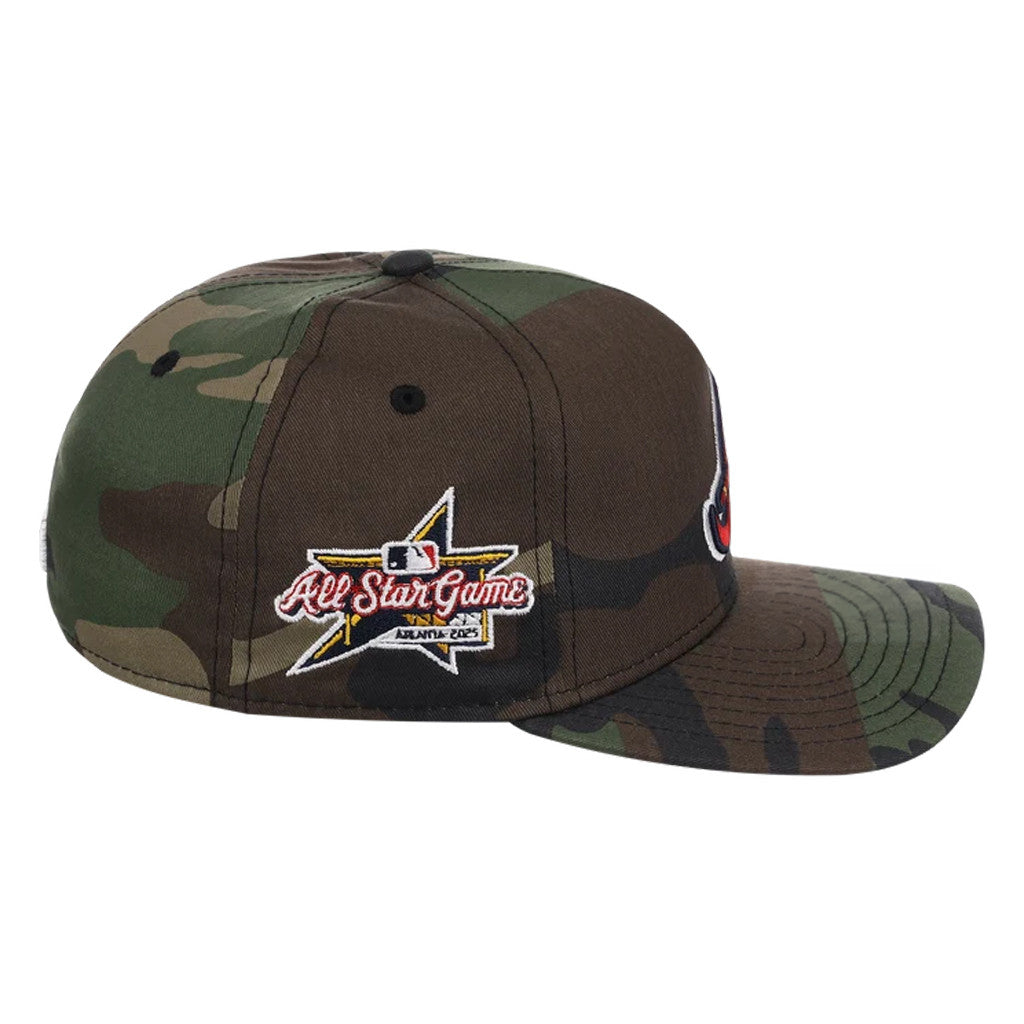 Lids Hat Drop Merch Atlanta Braves Tactical Woodland Hat Embroidered All Star Game Hat Fan Gear - Merchluma