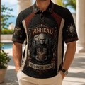 Pinhead Hell-Oween Nights Polo Shirt Halloween Clothing Pinhead Hellraiser Merch Fan Gifts - Merchluma
