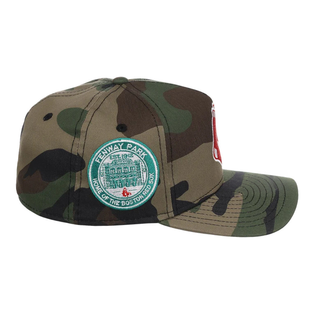 Lids Hat Drop Merch Boston Red Sox Tactical Woodland Hat Red Sox Merch Baseball Fan Gifts - Merchluma