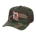 Lids Hat Drop Merch Detroit Tigers Tactical Woodland Hat Embroidered Gift For Baseball Fans - Merchluma