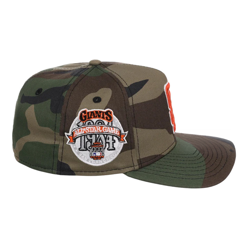 Lids Hat Drop Merch San Francisco Giants Tactical Woodland Hat Embroidered Camo Hat Fan Gifts - Merchluma