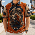 Denver Broncos Merch Halloween 2026 Hocus Pocus Broncos Focus Polo Shirt Gift For Brothers - Merchluma