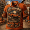 The Dukes Of Hazzard Halloween Merch Hazzard Or Treat Polo Shirt Unique Gifts For Husband - Merchluma