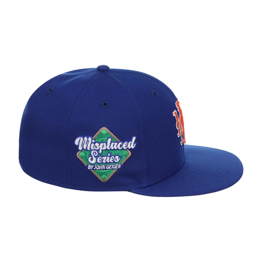 Lids Hat Drop John Geiger Misplaced Series Merch New York Mets Snapback Hat Baseball Fan Gear - Merchluma