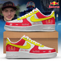 Custom Red Bull F1 Racing Sneakers Birthday Gift For Husband Racing Lovers - Merchluma