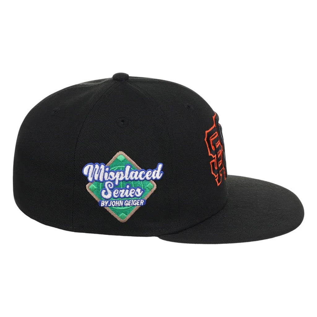Lids Hat Drop John Geiger Misplaced Series Merch San Francisco Giants Snapback Hat Embroidered - Merchluma