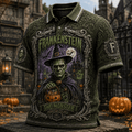 Frankenstein Merch Halloween 2026 The Monster Born For The Boo Polo Shirt Spooky Gifts Ideas - Merchluma