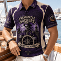 Fremantle Dockers Halloween Merch Haunt The Harbor Fear The Dock Polo Shirt Present For Dad - Merchluma