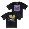 Lids Hat Drop Nickelodeon Orange VHS Tape Merch Hey Arnold Nickelodeon Orange VHS Tape T-Shirt - Merchluma