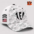 Cincinnati Bengals 2026 Salute to Service Digital Camo Hat Embroidered Bengals Merch Fan Gifts - Merchluma