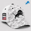 Detroit Lions 2026 Salute to Service Digital Camo Hat Embroidered Detroit Lions Merch Son Gifts - Merchluma