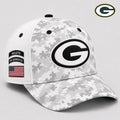 Green Bay Packers 2026 Salute to Service Digital Camo Hat Embroidered Packers Merch Dad Gifts - Merchluma