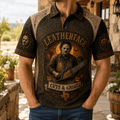 Leatherface Halloween Merch 2026 Cuts And Ghous Polo Shirt Best Gifts For Horror Lovers - Merchluma