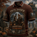 Outlander Halloween Merch Fraser's Ridge The Stones Awaken Polo Shirt 2026 Gift For Fans - Merchluma