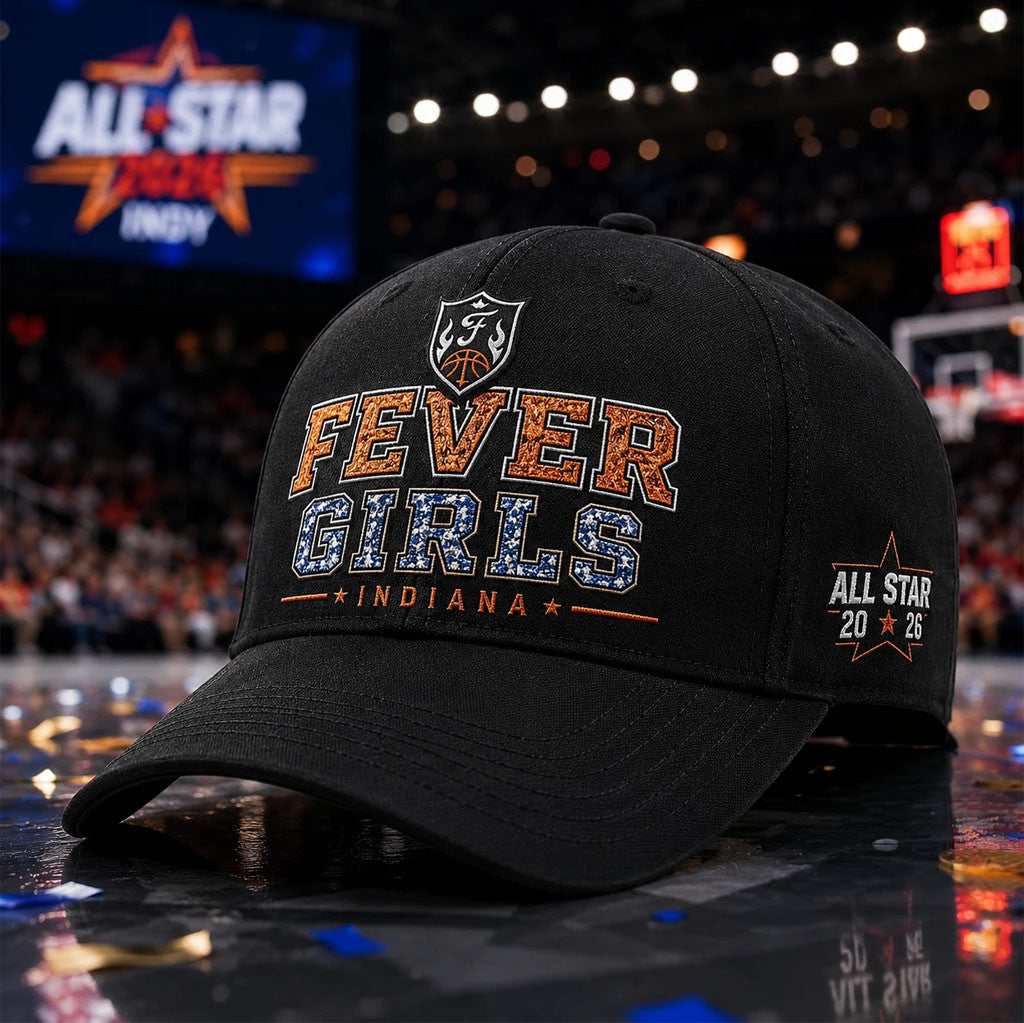 Indiana Fever Merch Three All-Star Starters 2026 Hat Embroidered Presents For Basketball Fans - Merchluma