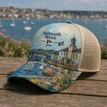 Falmouth Week 2026 Impasto Painting Trucker Hat Gift Ideas For Friends - Merchluma