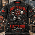 Depeche Mode Halloween Merch 2026 Electronic Rock T-Shirt Best Halloween Present - Merchluma