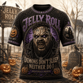 Jelly Roll Halloween T-Shirt Demons Don't Sleep Neither Do I Shirt Jelly Roll Merch Fan Gifts - Merchluma
