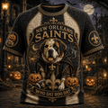 New Orleans Saints Halloween Merch Who Dat Boo Dat T-Shirt Football Fan Gift For Halloween - Merchluma