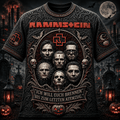 Rammstein Merch Halloween Shirt Ich Will Euch Brennen Bis Zum Letzten Atemzug Tee Fan Gear - Merchluma