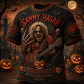 Sammy Hagar Merch Halloween T-Shirt I Can't Drive 55 But I Can Drive You Crazy Shirt Fan Gear - Merchluma