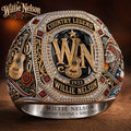 Willie Nelson Country Legend Ring 2026 Willie Nelson Merch Best Gifts For Music Lovers - Merchluma