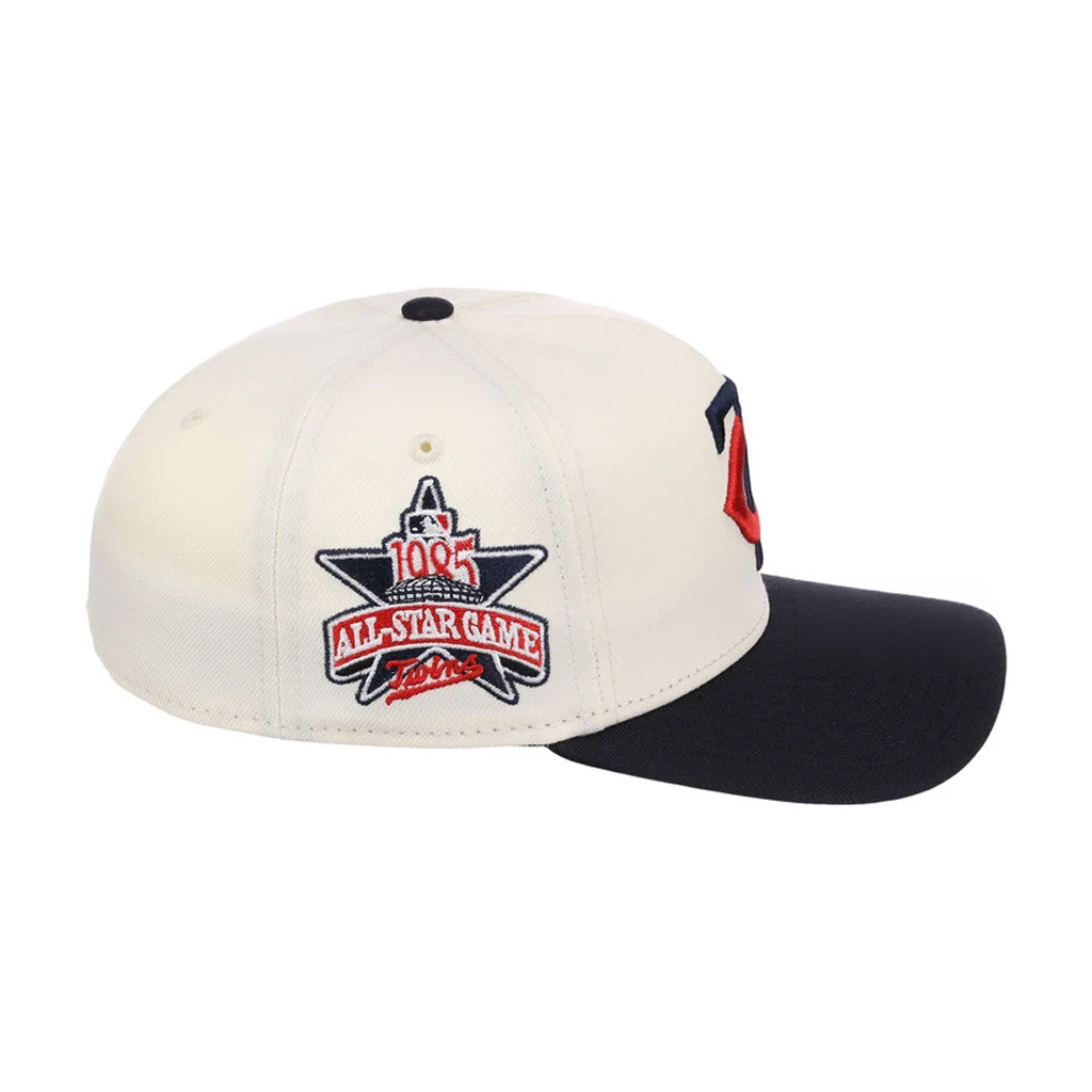 Lids Hat Drop Merch Minnesota Twins Heritage Chrome Hat Embroidered Gifts For Baseball Fans - Merchluma