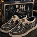 Billy Joel The Piano Man Hey Dude Shoes 2026 Billy Joel Merch Gifts For Music Lovers - Merchluma