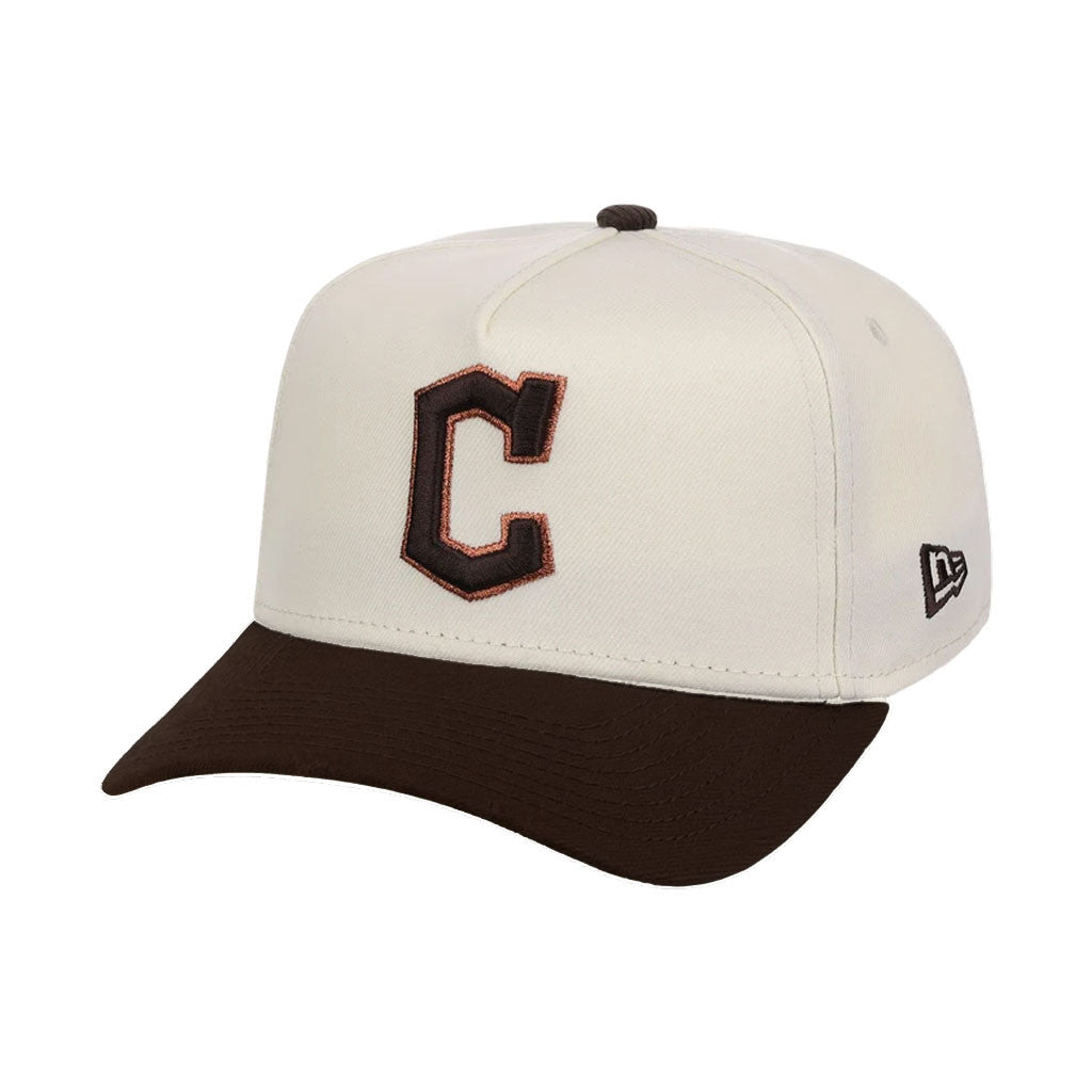 Lids Hat Drop Merch Cleveland Guardians Chrome Walnut Hat Embroidered Guardians Merch Son Gifts - Merchluma