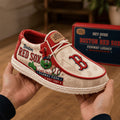 Boston Red Sox 2026 Fenway Park Hey Dude Shoes Red Sox Merch Gift For Baseball Fans - Merchluma