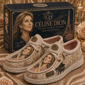 Celine Dion The Power Of Love 2026 Hey Dude Shoes Celine Dion Merch Gift For Music Fans - Merchluma