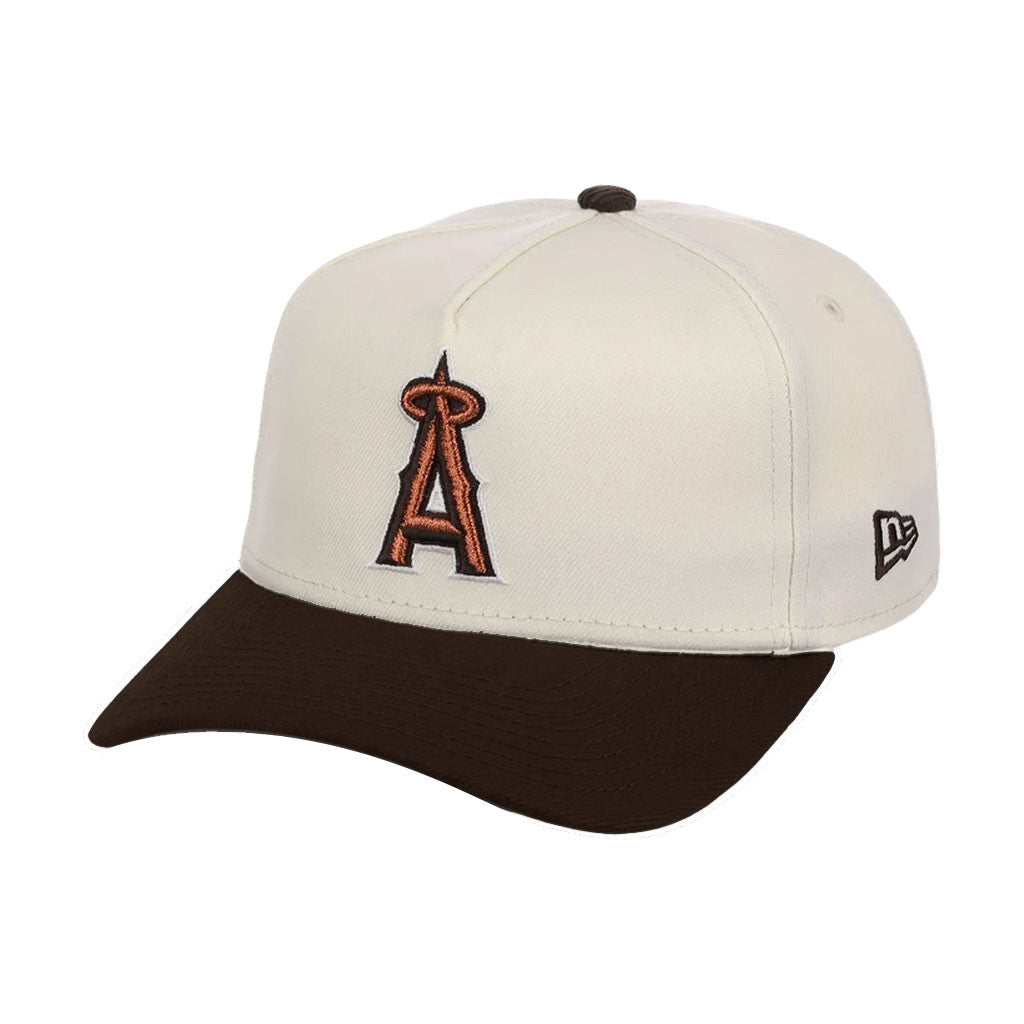 Lids Hat Drop Merch Los Angeles Angels Chrome Walnut Hat Embroidered LA Angels Merch Dad Gifts - Merchluma