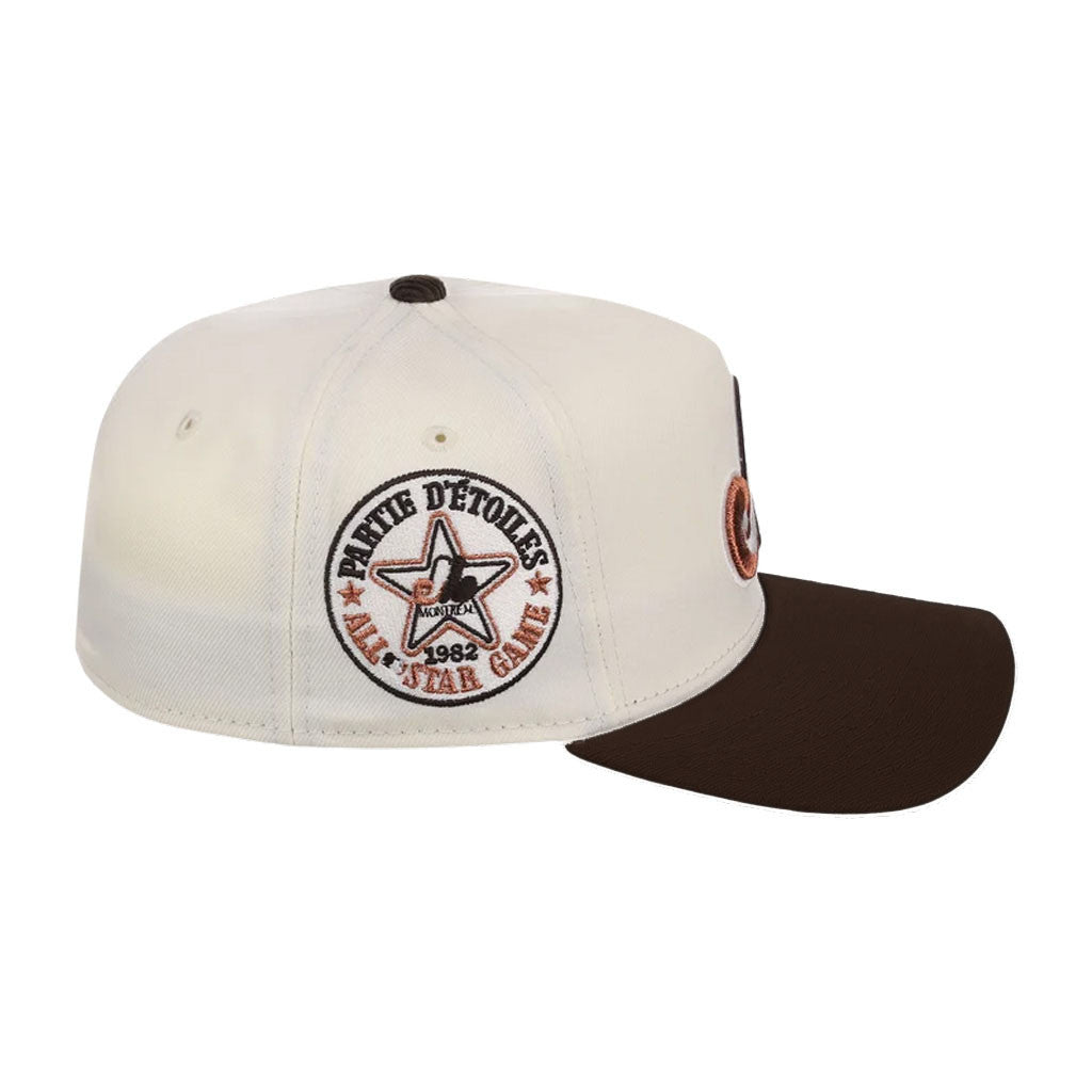 Lids Hat Drop Merch Montreal Expos Chrome Walnut Hat Embroidered Baseball Lover Gift Ideas - Merchluma