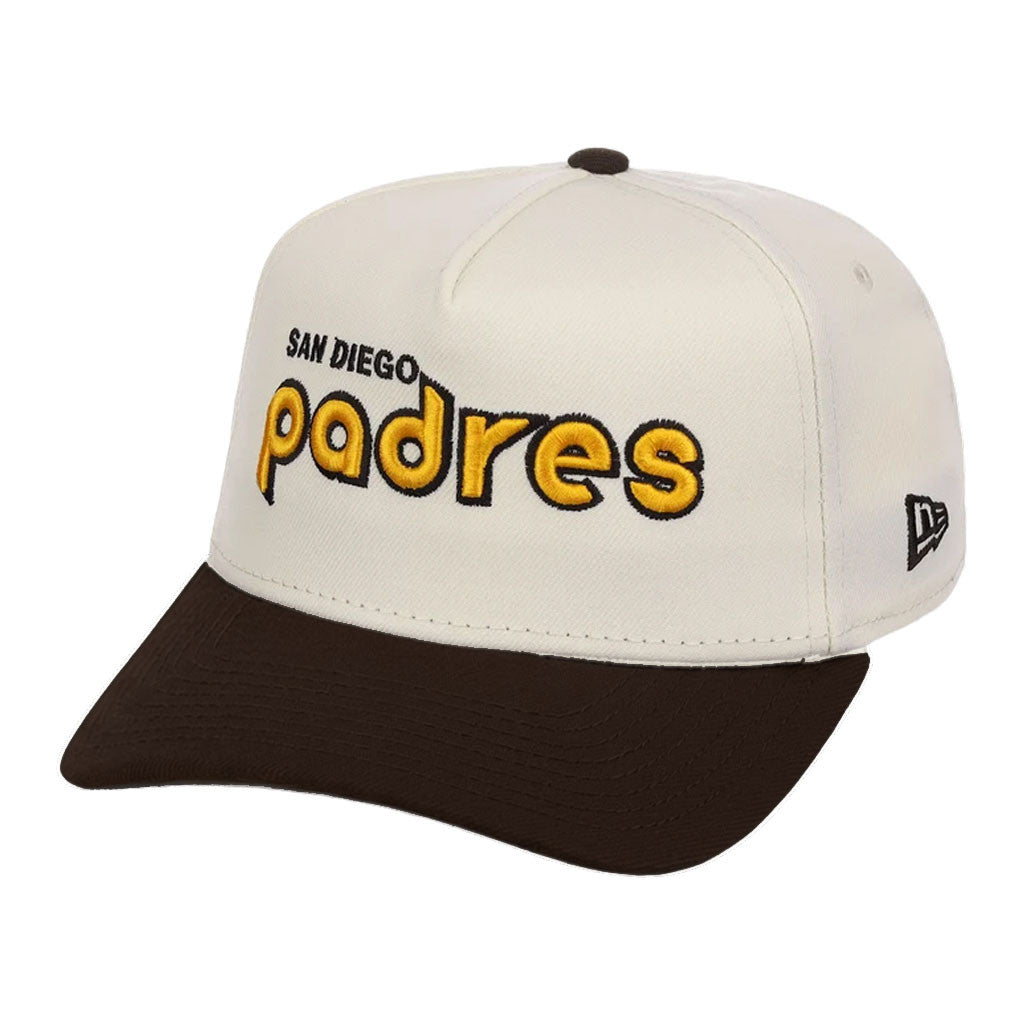Lids Hat Drop Merch San Diego Padres Chrome Walnut Hat Embroidered Baseball Fans Gifts - Merchluma