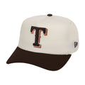 Lids Hat Drop Merch Texas Rangers Chrome Walnut Hat Embroidered Rangers Merch Brother Gifts - Merchluma