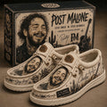 Post Malone 2026 Stay Away Hey Dude Shoes Post Malone Merch Present For Music Lover - Merchluma