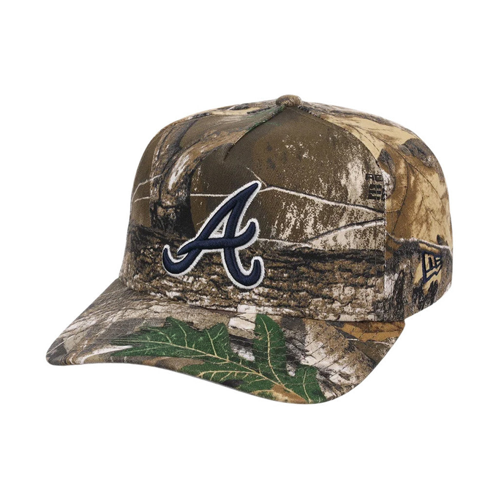 Lids Hat Drop Merch Atlanta Braves Camo Hat Embroidered Best Gifts For Baseball Lovers - Merchluma