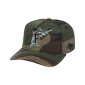 Lids Hat Drop Merch Miami Marlins Tactical Woodland Hat Embroidered Present For Husband - Merchluma