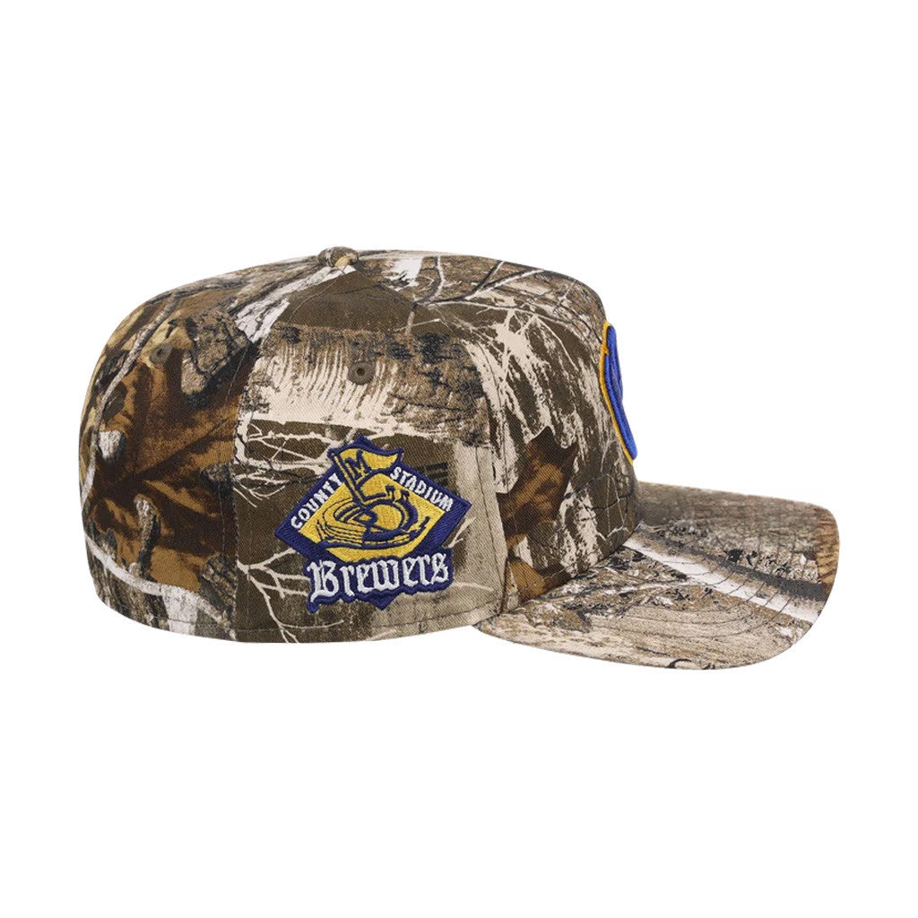 Lids Hat Drop Merch Milwaukee Brewers Realtree Edge Hat Embroidered Brewers Merch Gift For Fans - Merchluma