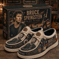 Bruce Springsteen 2026 Born To Run Hey Dude Shoes Bruce Springsteen Merch Gift For Fans - Merchluma