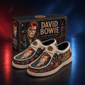 David Bowie 2026 Glam Rock Icon Hey Dude Shoes David Bowie Merch Special Gift For Dad - Merchluma