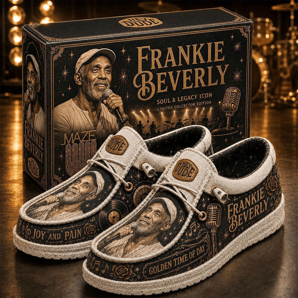 Frankie Beverly 2026 Soul And Legacy Icon Hey Dude Shoes Frankie Beverly Merch Gift For Fans - Merchluma