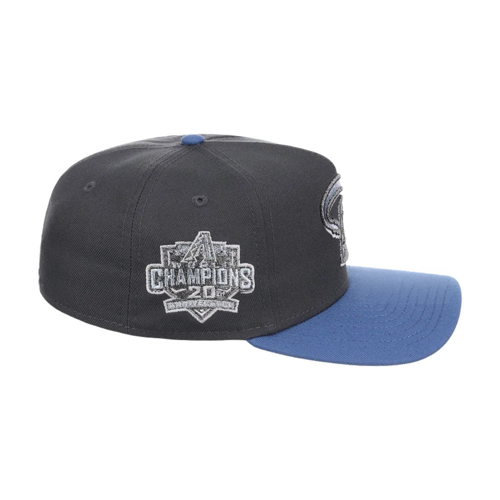 Lids Hat Drop Merch Arizona Diamondbacks Indigo Steel Hat Embroidered Gifts For Dad - Merchluma