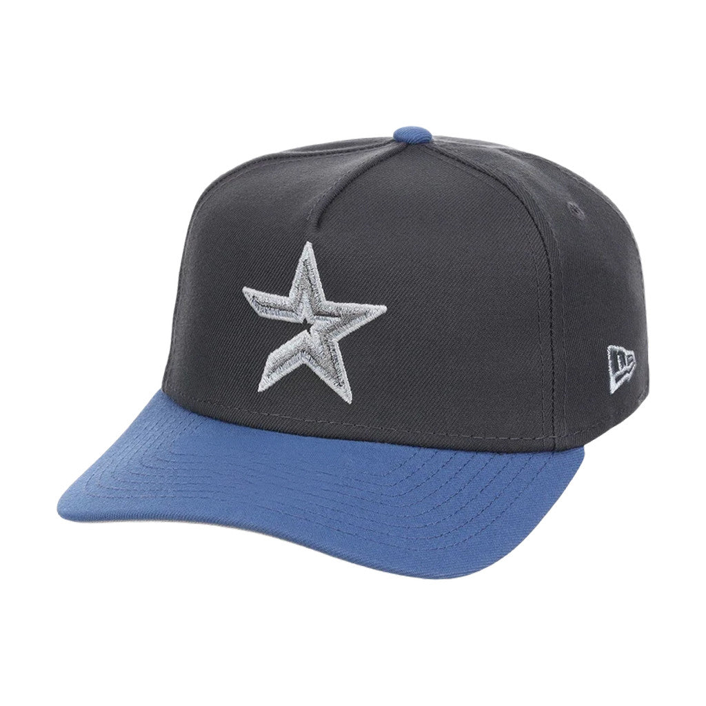 Lids Hat Drop Merch Houston Astros Indigo Steel Hat Embroidered Astros Merch Gifts For Father - Merchluma