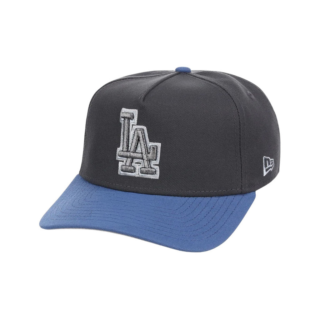 Lids Hat Drop Merch Los Angeles Dodgers Indigo Steel Hat Embroidered Dodgers Merch Gifts For Him - Merchluma